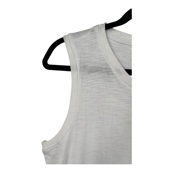 Cinq a Sept Dress Betsie smocked drop waist minidress white size Large L - Picture 3 of 8